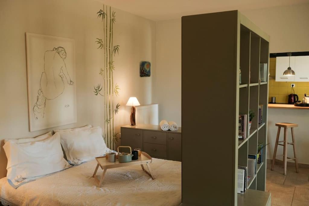 Apartment With Garden In Thessaloniki. מראה חיצוני תמונה